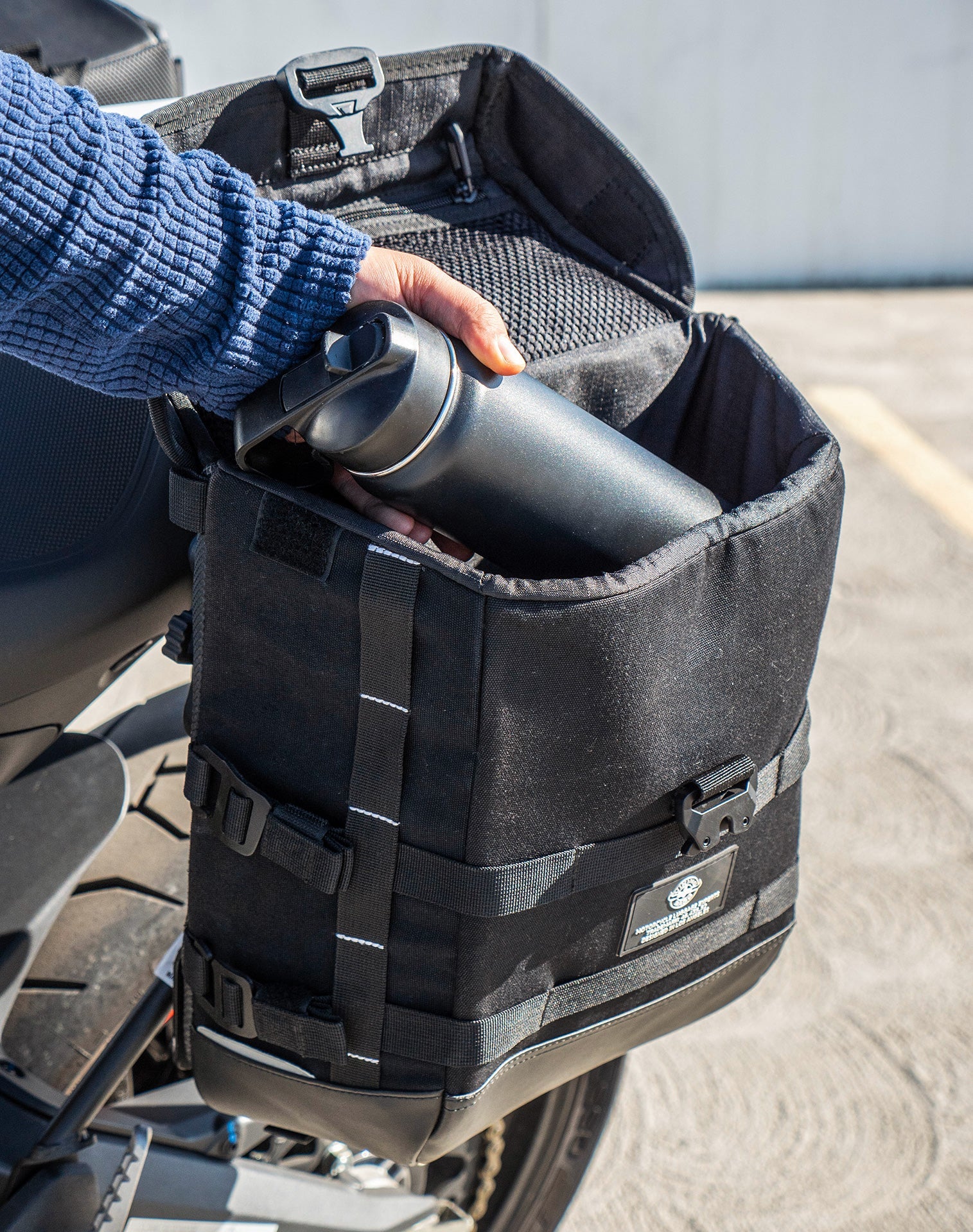 15L - Incognito Quick Mount Medium Ducati Monster 797 Solo Alforja (Left Only)