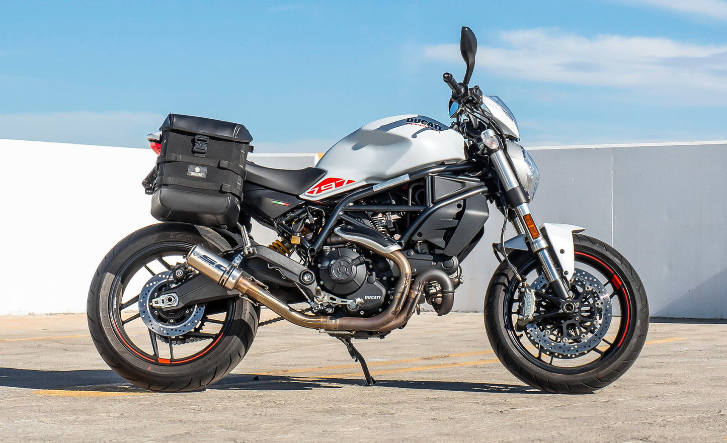 15L - Incognito Quick Mount Medium Ducati Monster 797 Solo Alforja (Right Only)