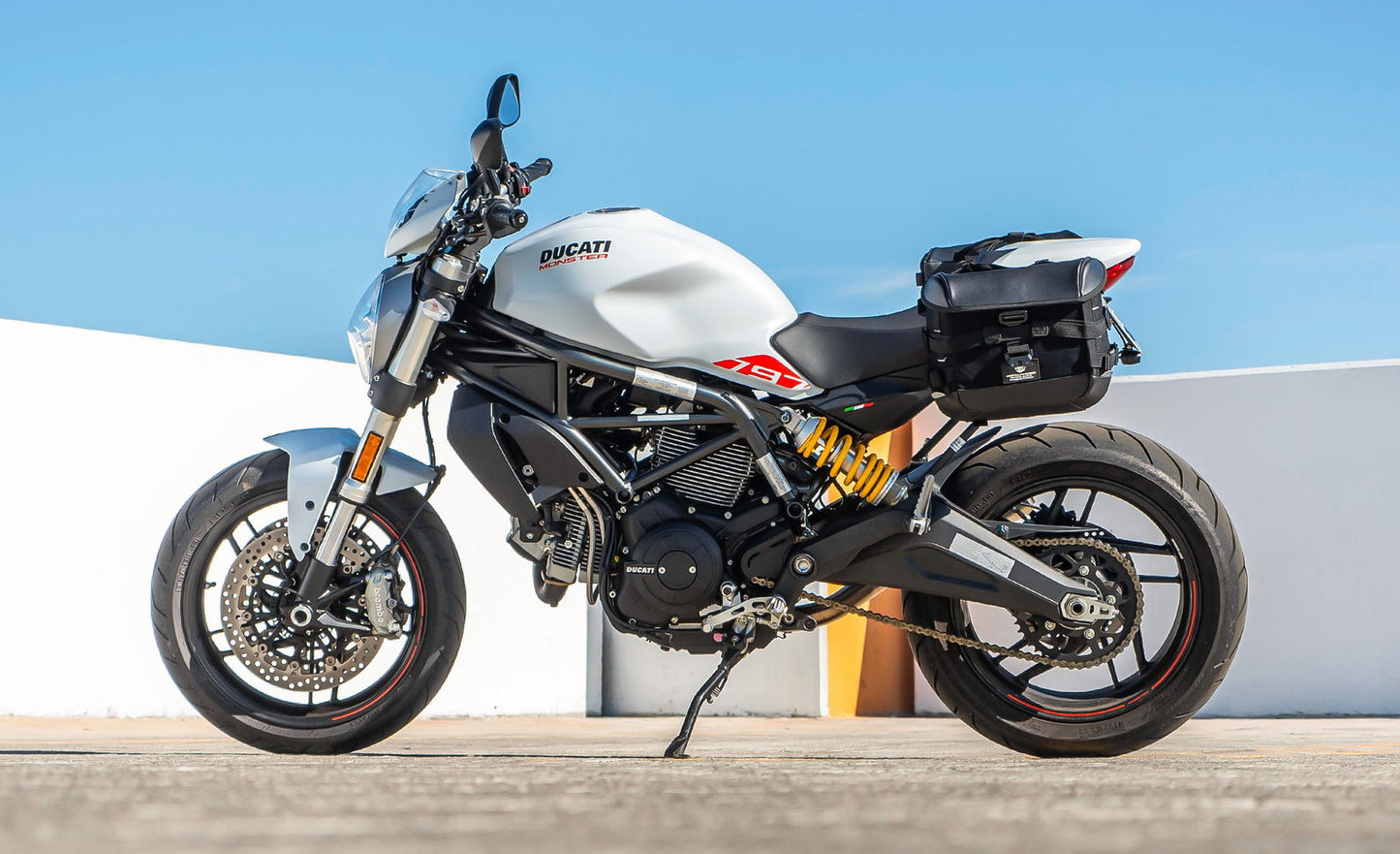 10L - Incognito Quick Mount Small Ducati Monster 797 Solo Alforja (Left Only)