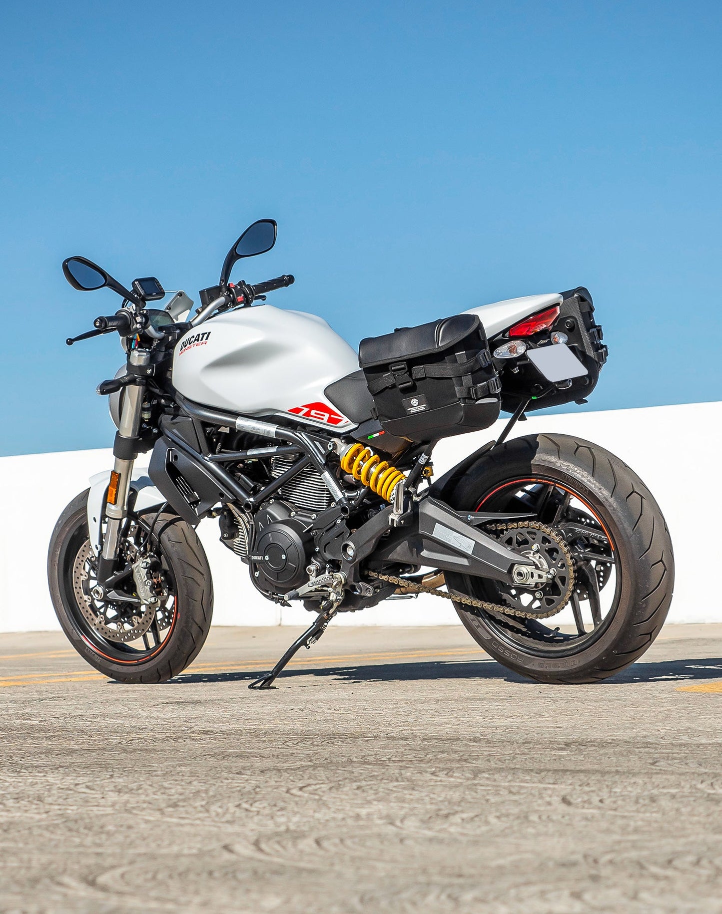 10L - Incognito Quick Mount Small Ducati Monster 797 Solo Alforja (Left Only)