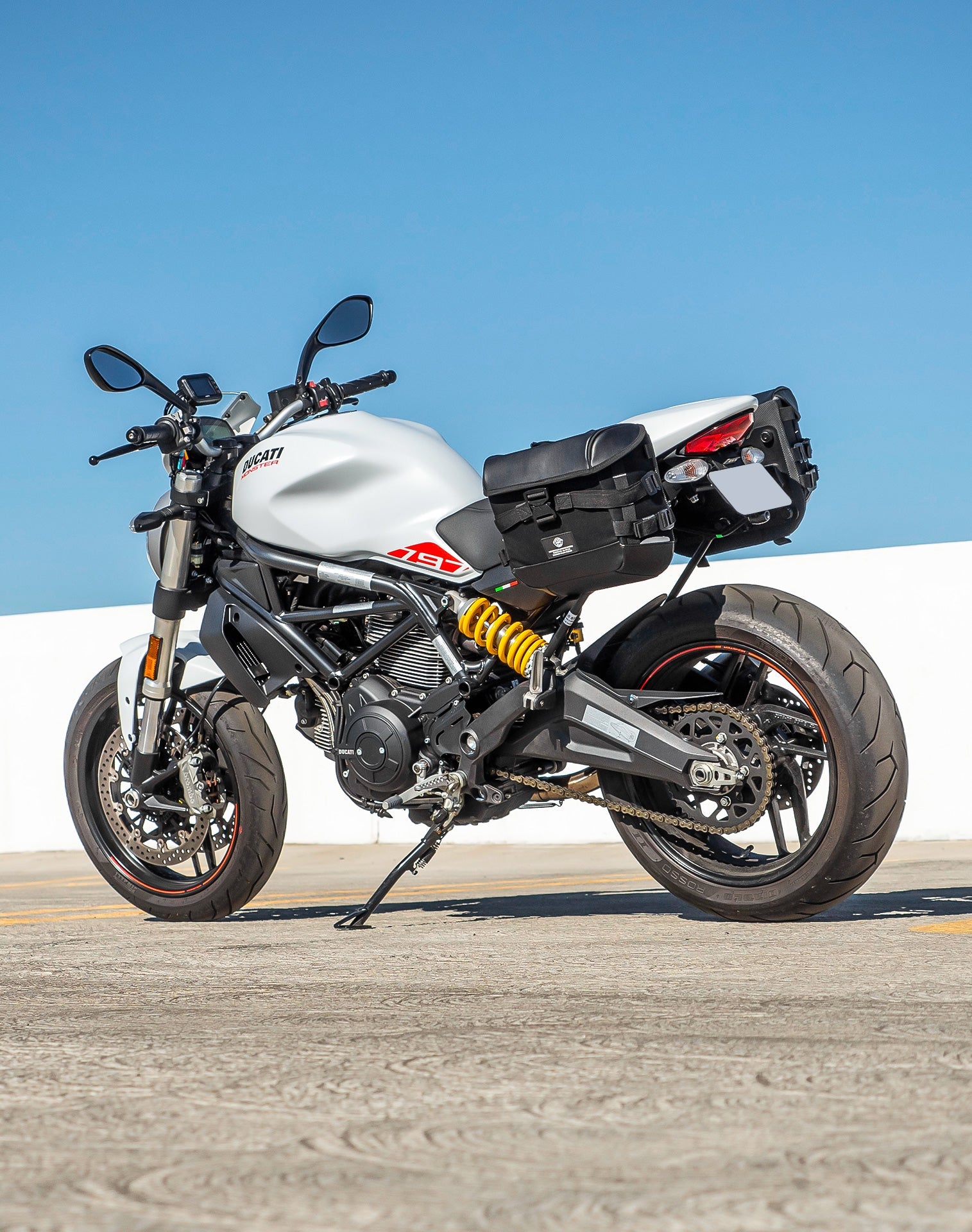 10L - Incognito Quick Mount Small Ducati Monster 797 Solo Alforja (Left Only)