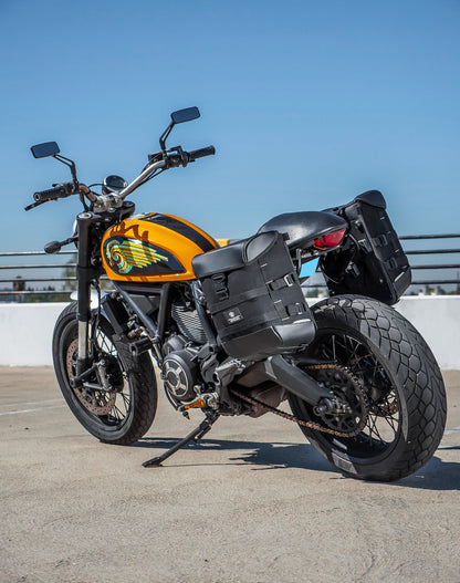 15L - Incognito Quick Mount Medium Ducati Scrambler (2014-17) Solo Alforja (Left Only)