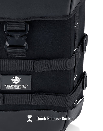15L - Incognito Quick Mount Medium Ducati Scrambler (2014-17) Solo Alforja (Right Only)