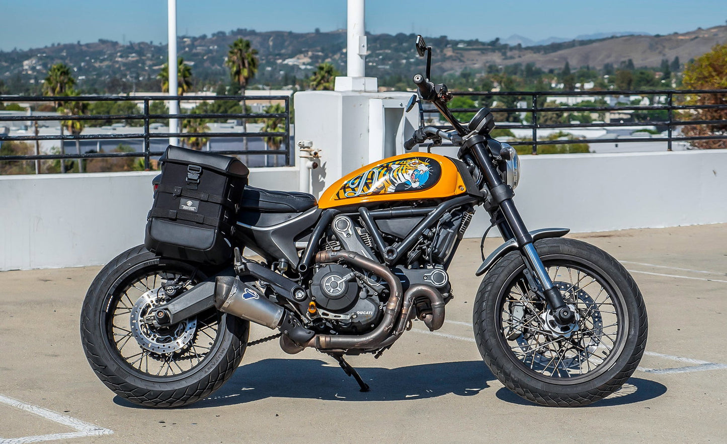 15L - Incognito Quick Mount Medium Ducati Scrambler (2014-17) Solo Alforja (Right Only)