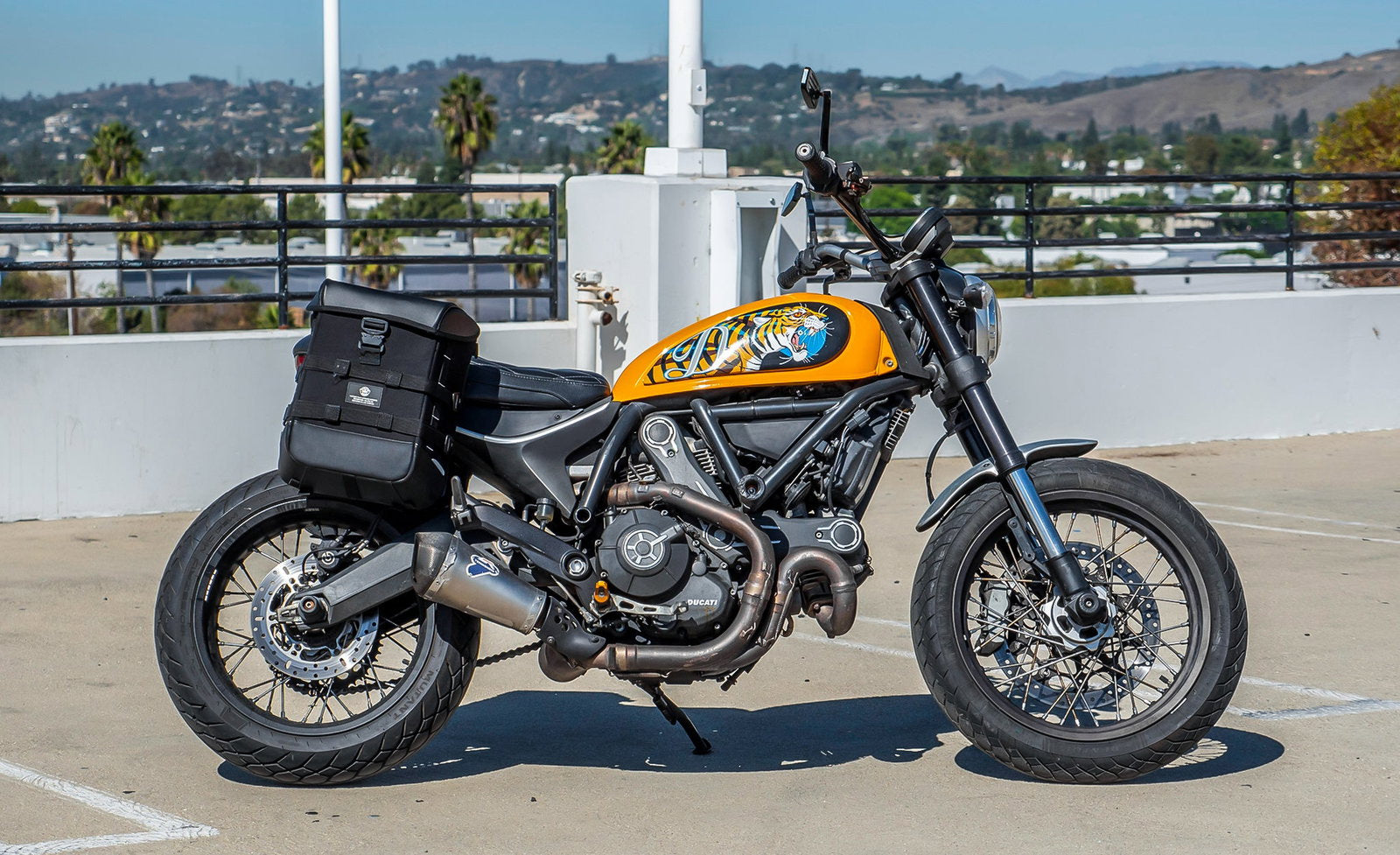 15L - Incognito Quick Mount Medium Ducati Scrambler (2014-17) Solo Alforja (Right Only)