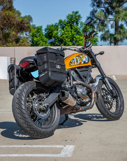 15L - Incognito Quick Mount Medium Ducati Scrambler (2014-17) Solo Alforja (Right Only)