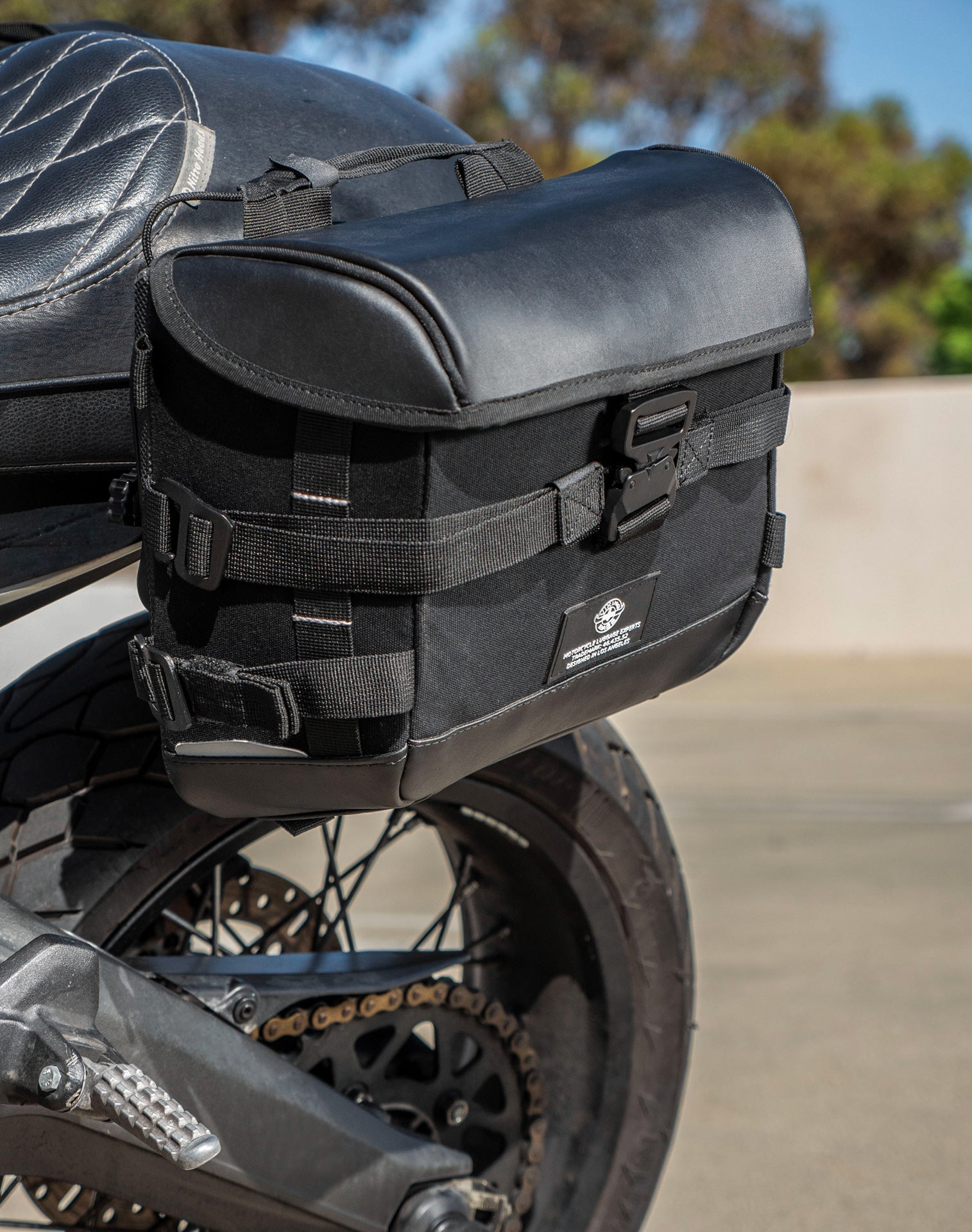 10L - Incognito Quick Mount Small Ducati Scrambler (2014-17) Solo Alforja (Left Only)
