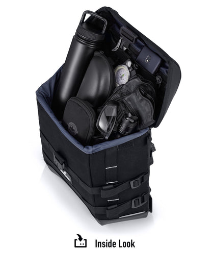 15L - Incognito Quick Mount Medium Ducati Scrambler (2018-2022) Solo Alforja (Left Only)