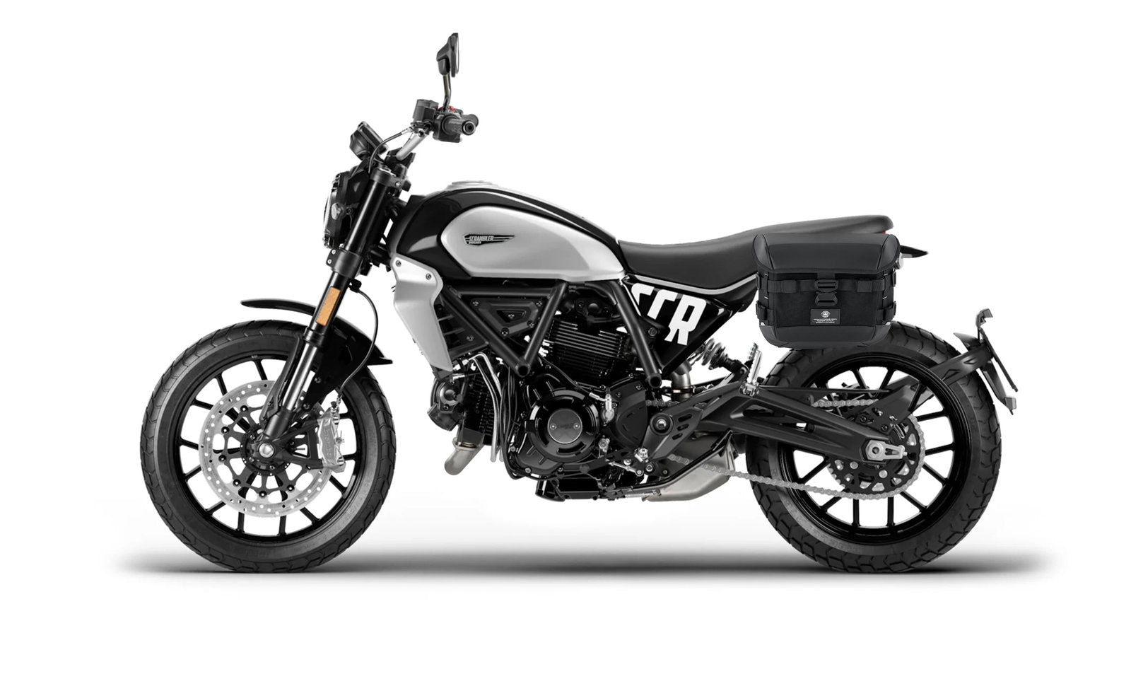 10L - Incognito Quick Mount Small Ducati Scrambler (2018-2022) Solo Alforja (Left Only)