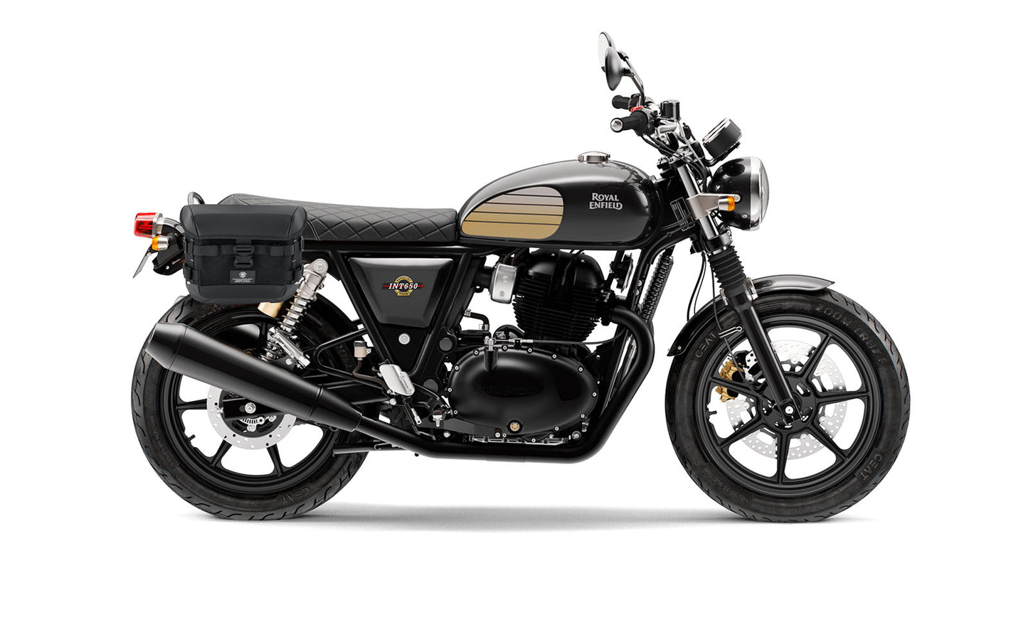 10L - Incognito Quick Mount Small Royal Enfield Interceptor/Continental 650 Solo Alforja (Right Only)