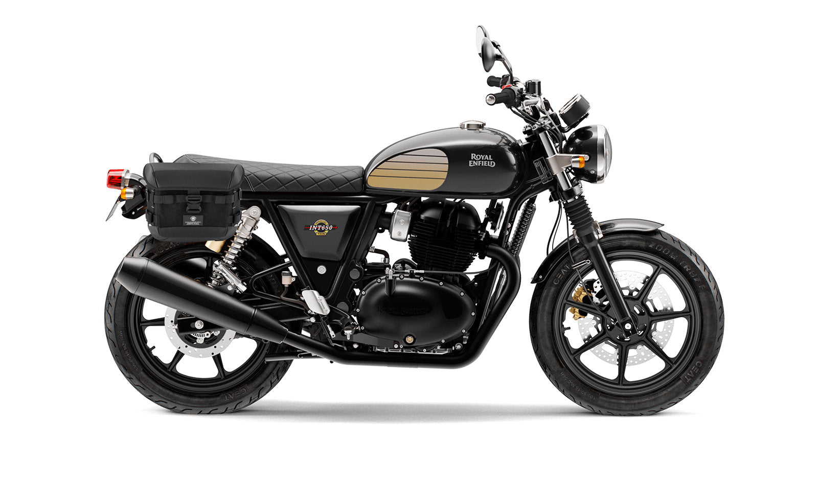 10L - Incognito Quick Mount Small Royal Enfield Interceptor/Continental 650 Solo Alforja (Right Only)