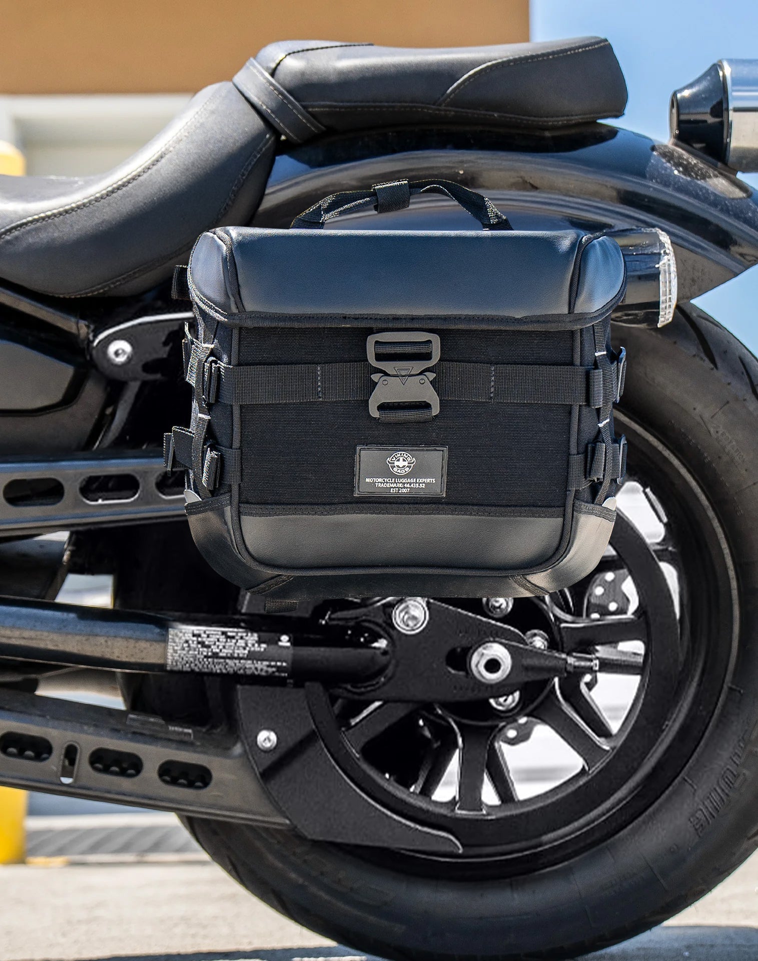 10L - Incognito Quick Mount Small Yamaha Bolt Solo Alforja (Left Only)
