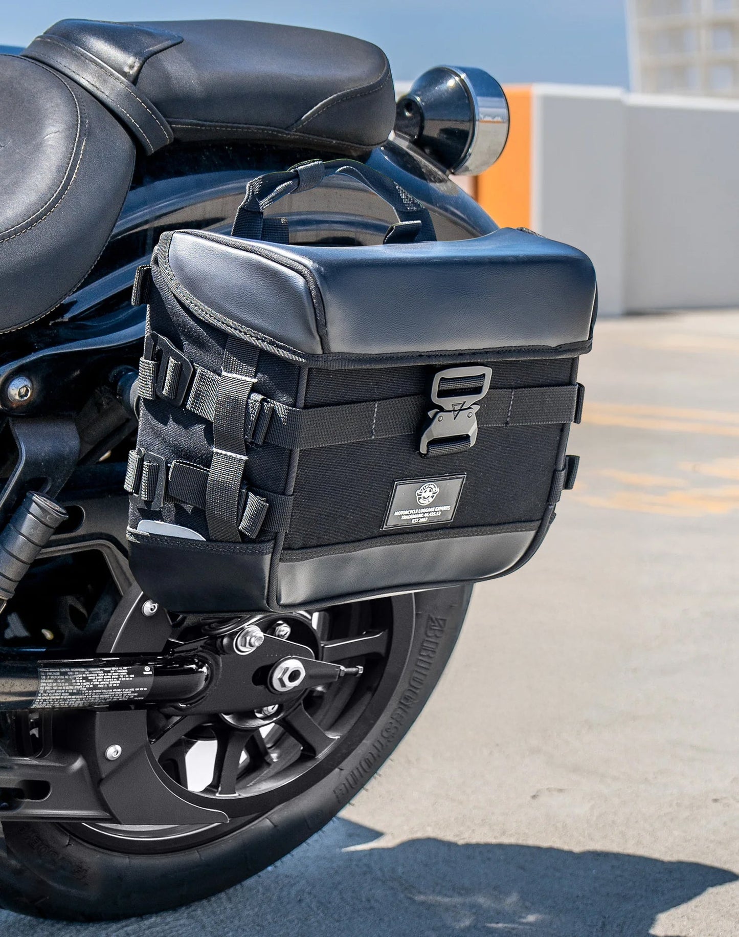 10L - Incognito Quick Mount Small Yamaha Bolt Solo Alforja (Left Only)
