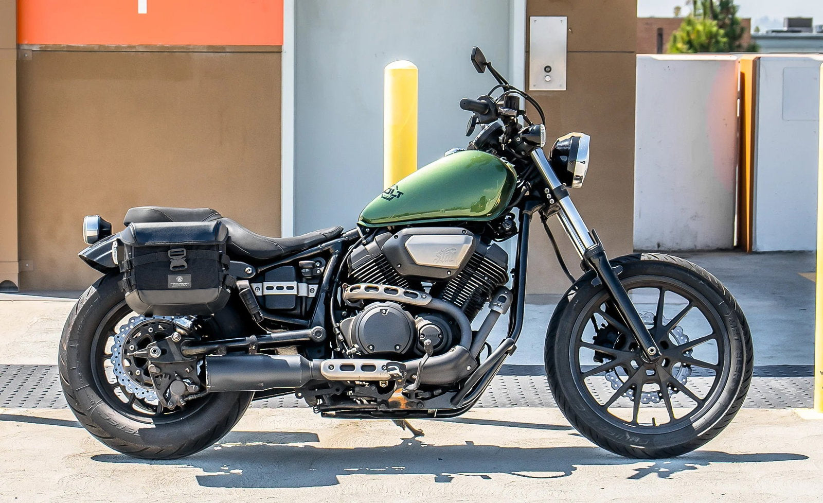 10L - Incognito Quick Mount Small Yamaha Bolt Solo Alforja (Right Only)