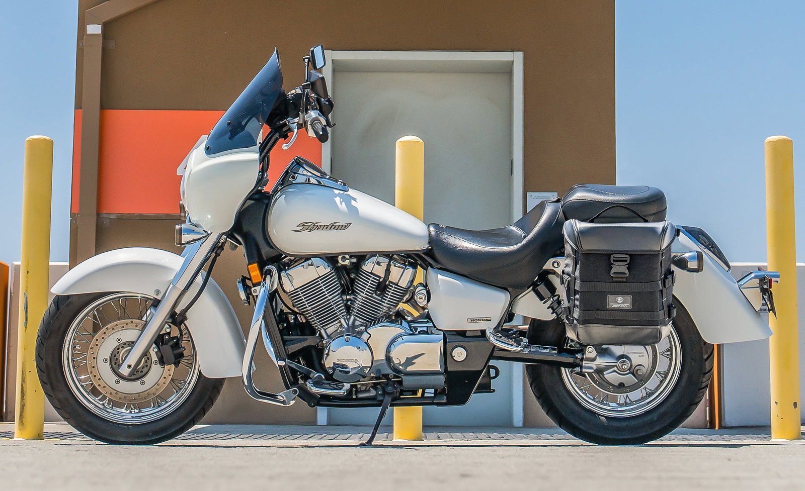 15L - Incognito Quick Mount Medium Honda Shadow 750 Aero Solo Alforja (Left Only)