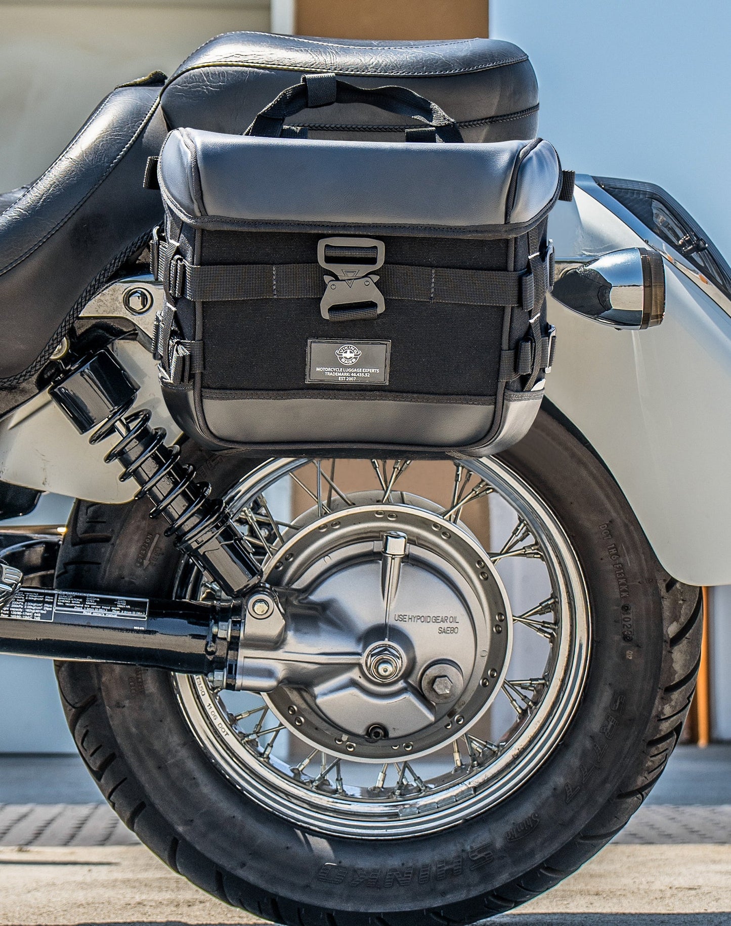 10L - Incognito Quick Mount Small Honda Shadow 750 Aero Solo Alforja (Left Only)