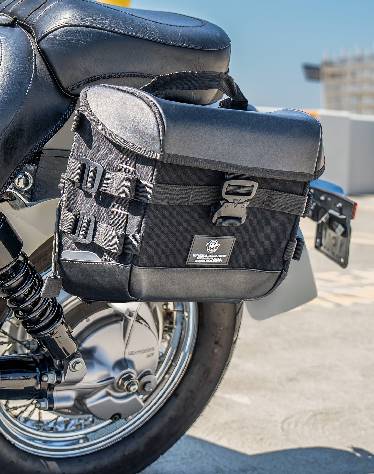 10L - Incognito Quick Mount Small Honda Shadow 750 Aero Solo Alforja (Left Only)