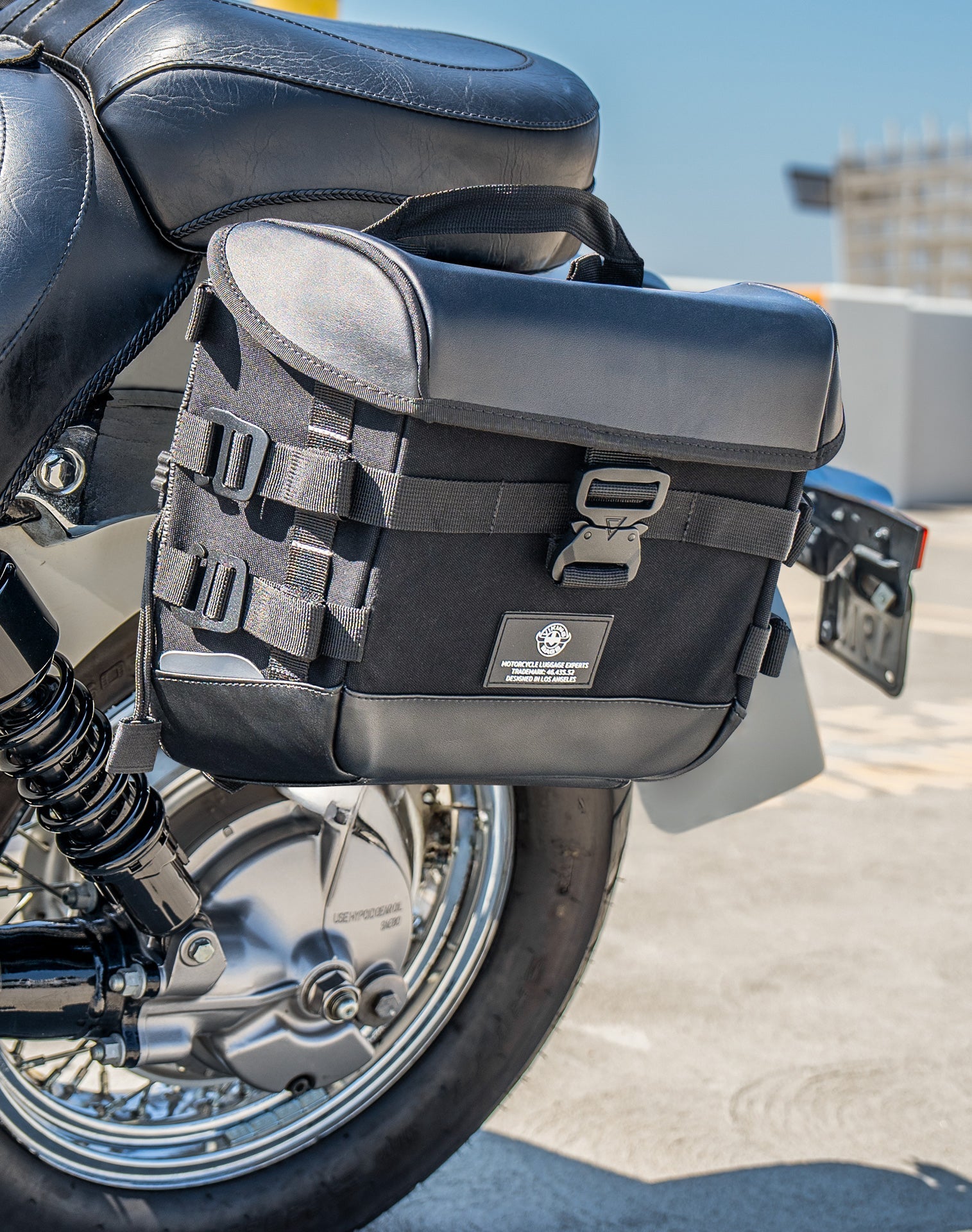 10L - Incognito Quick Mount Small Honda Shadow 750 Aero Solo Alforja (Left Only)