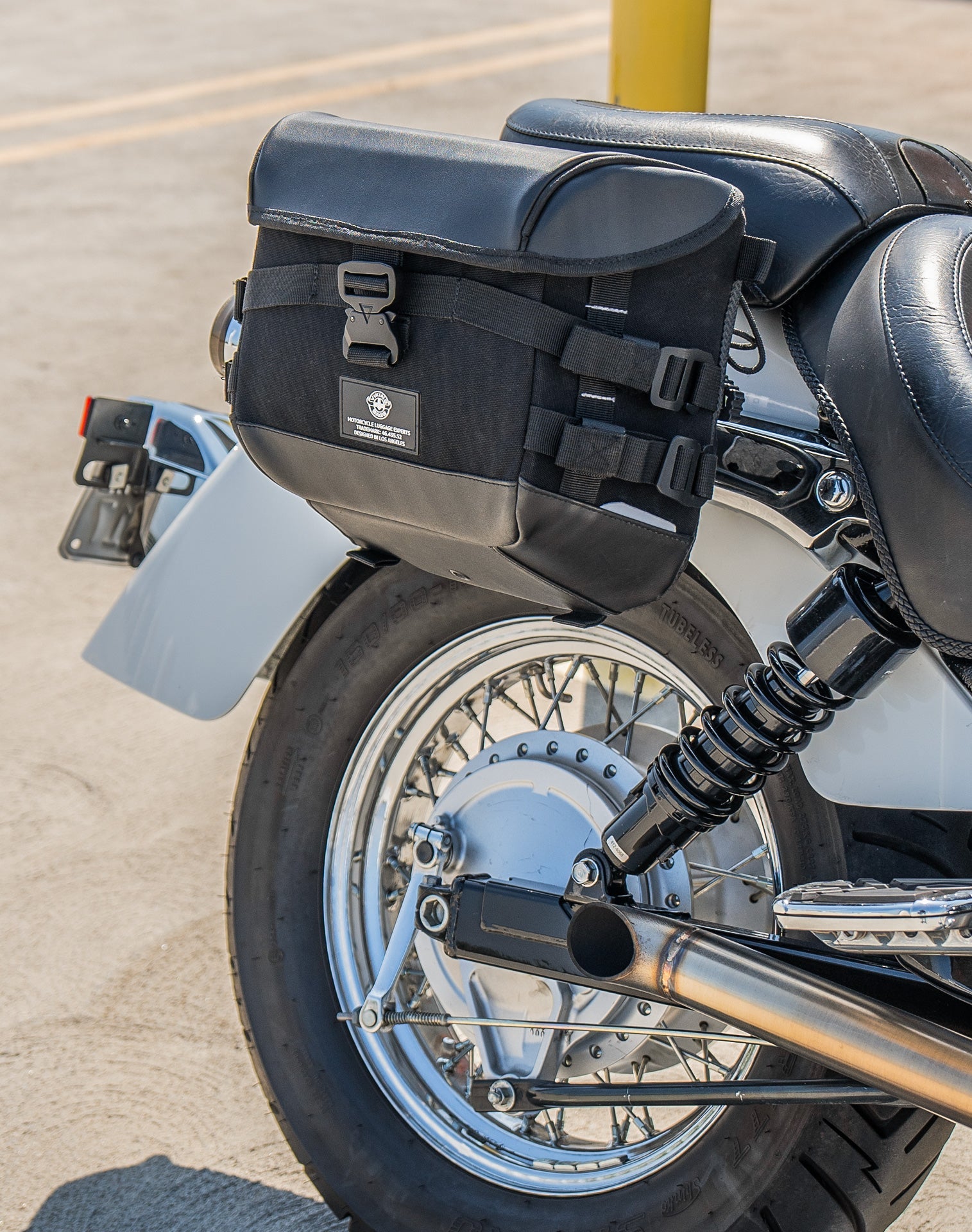 10L - Incognito Quick Mount Small Honda Shadow 750 Aero Solo Alforja (Right Only)