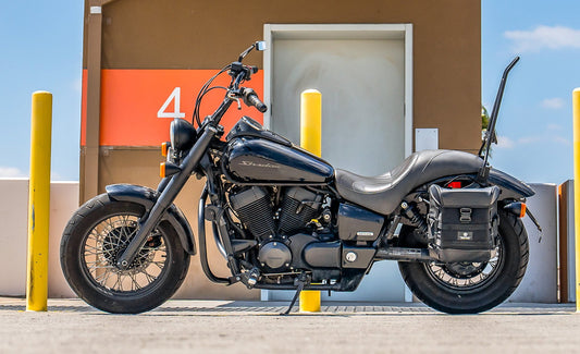15L - Incognito Quick Mount Medium Honda Shadow 750 Phantom Solo Alforja (Left Only)