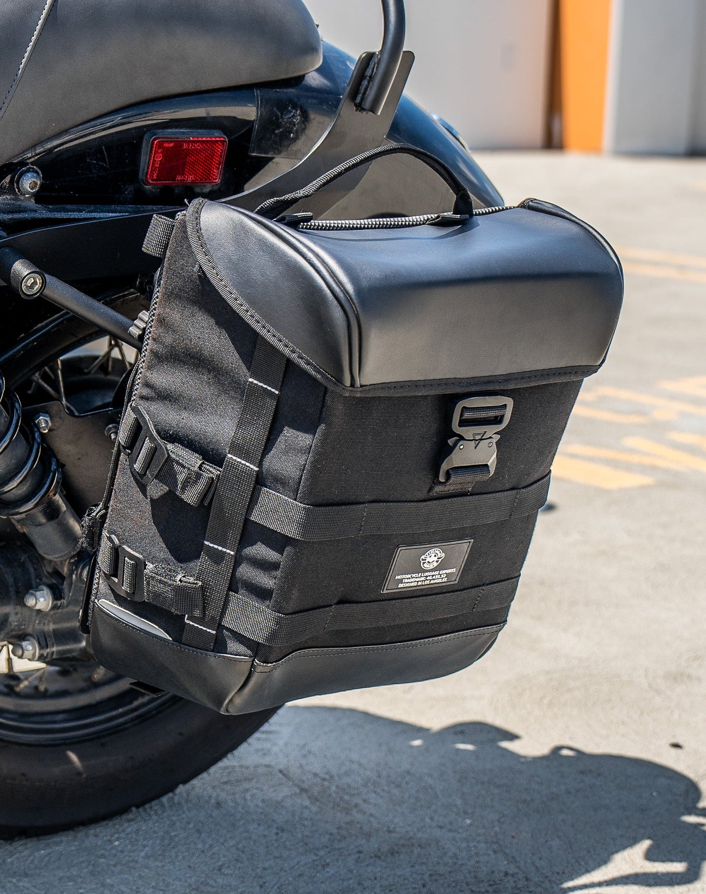 15L - Incognito Quick Mount Medium Honda Shadow 750 Phantom Solo Alforja (Left Only)