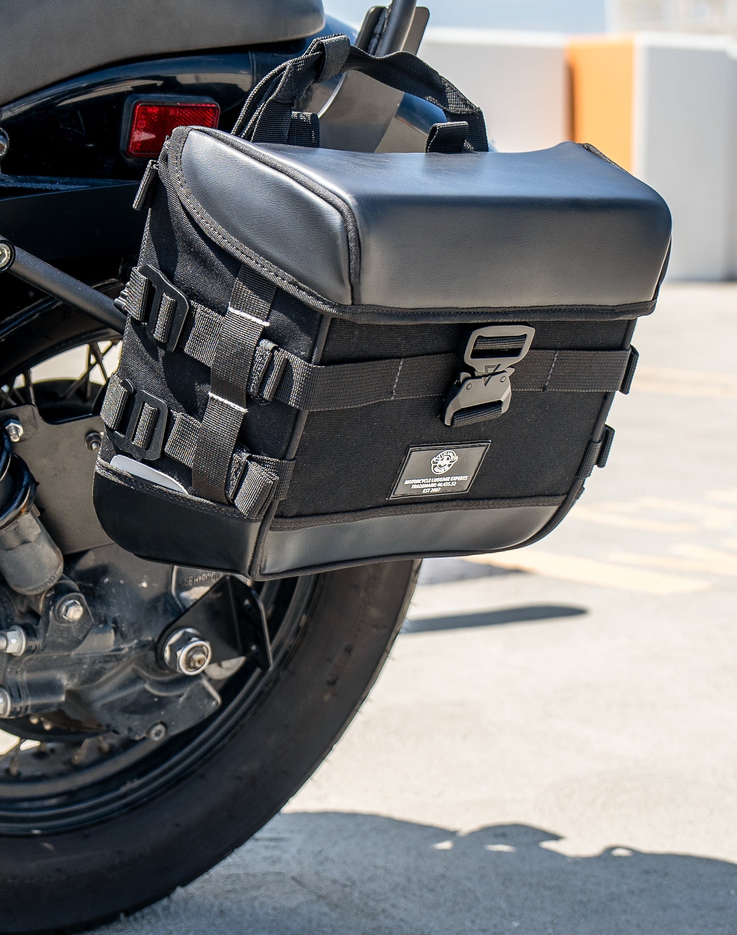 10L - Incognito Quick Mount Small Honda Shadow 750 Phantom Solo Alforja (Left Only)