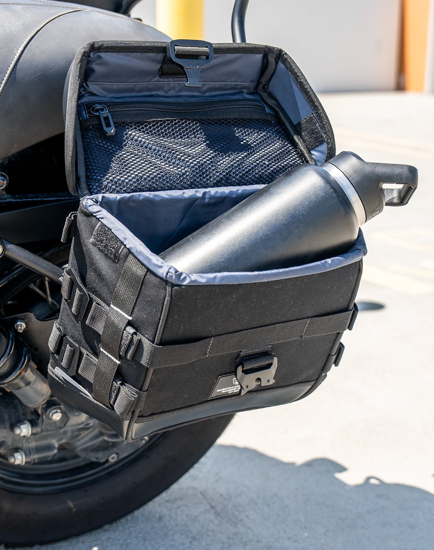 10L - Incognito Quick Mount Small Honda Shadow 750 Phantom Solo Alforja (Left Only)