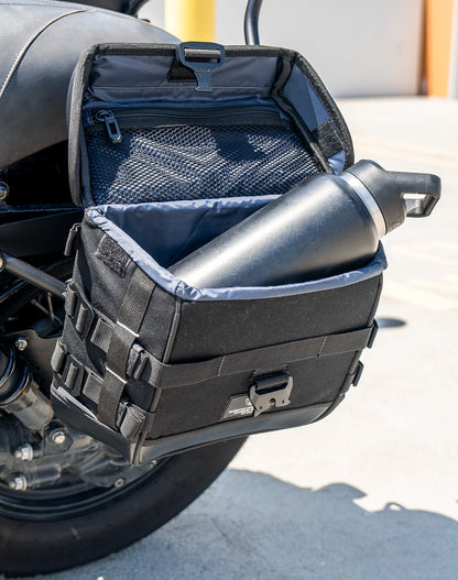 10L - Incognito Quick Mount Small Honda Shadow 750 Phantom Solo Alforja (Left Only)