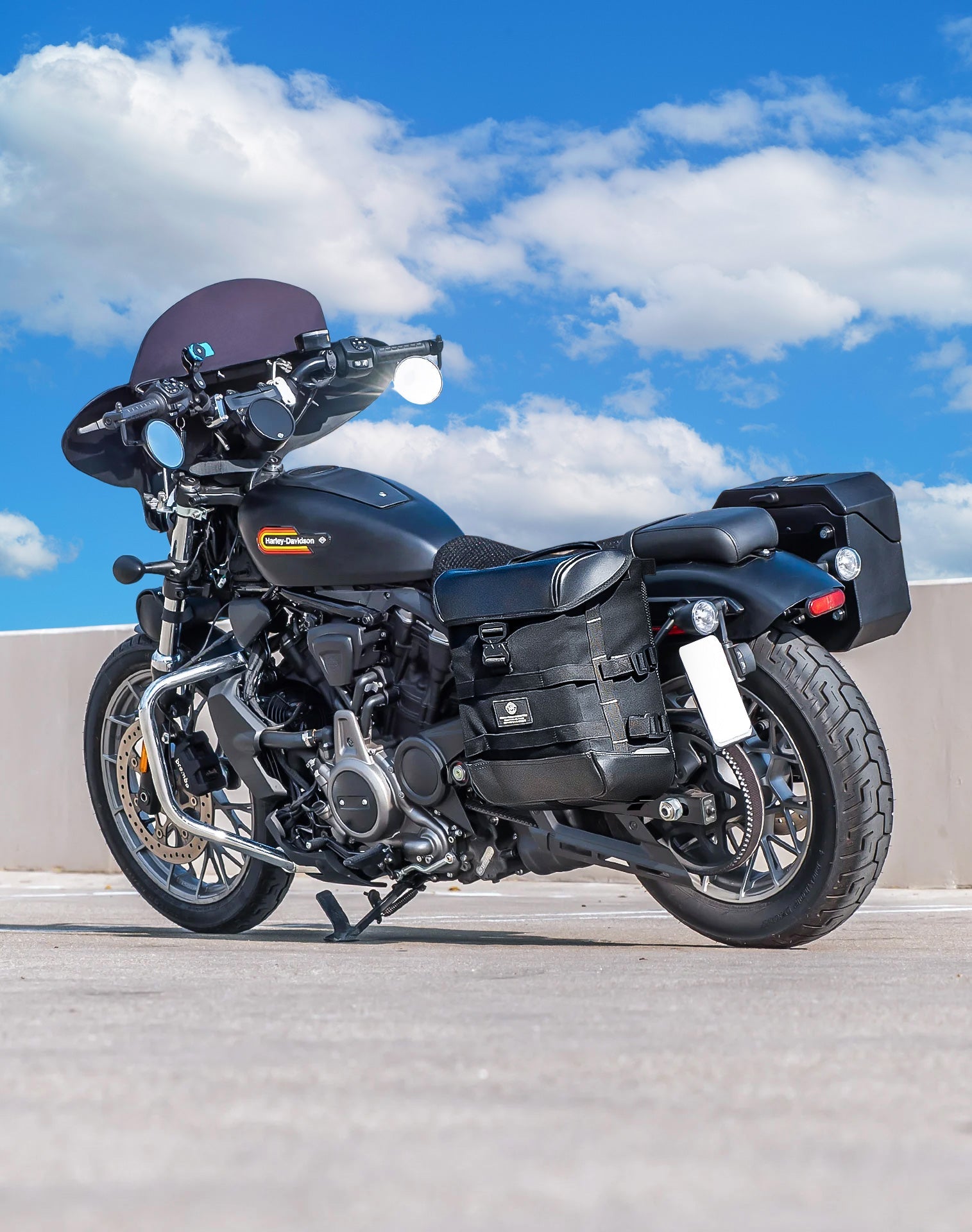15L - Incognito Quick Mount Medium Harley Sportster Nightster RH975/S Solo Alforja (Left Only)