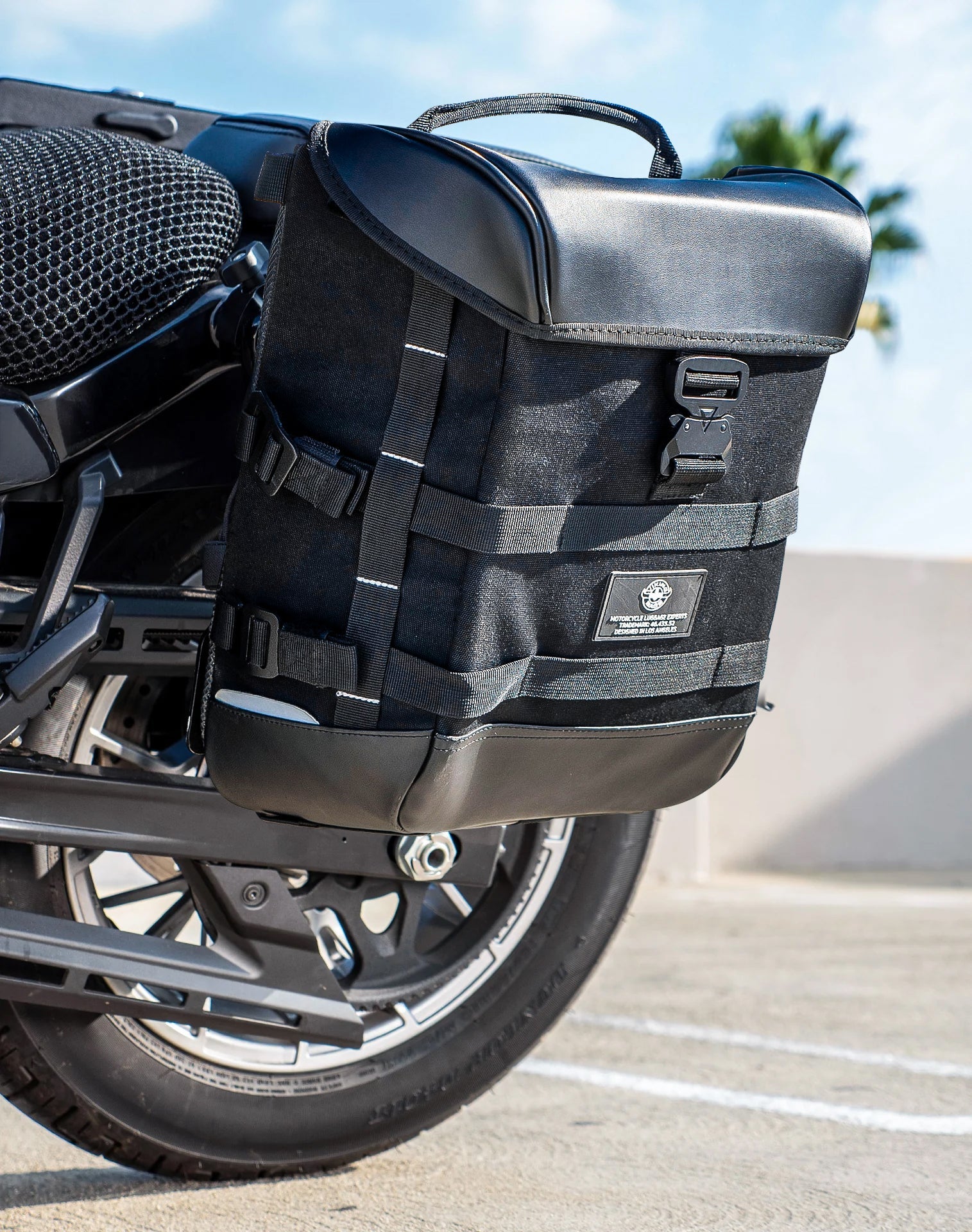 15L - Incognito Quick Mount Medium Harley Sportster Nightster RH975/S Solo Alforja (Left Only)