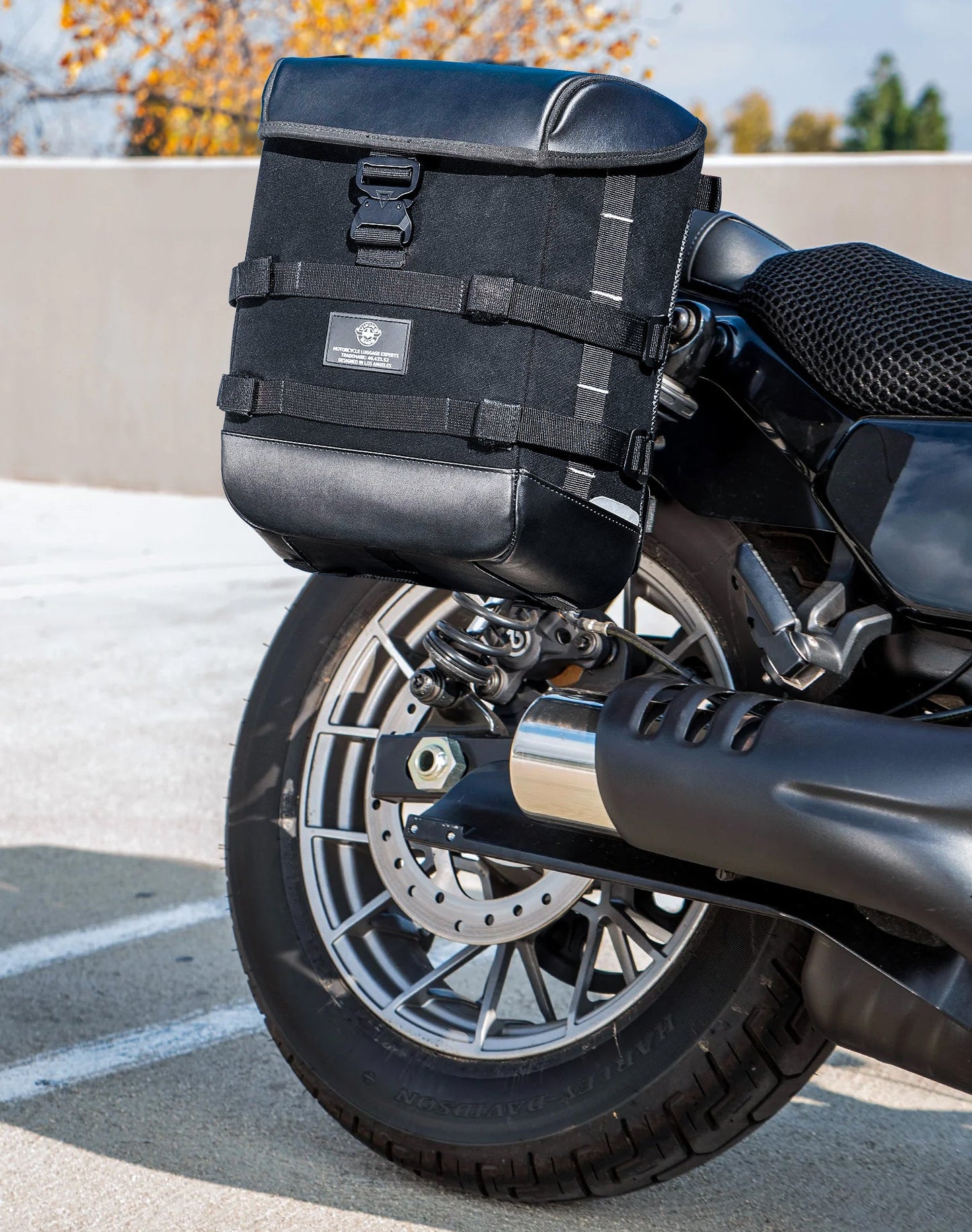 15L - Incognito Quick Mount Medium Harley Sportster Nightster RH975/S Solo Alforja (Right Only)