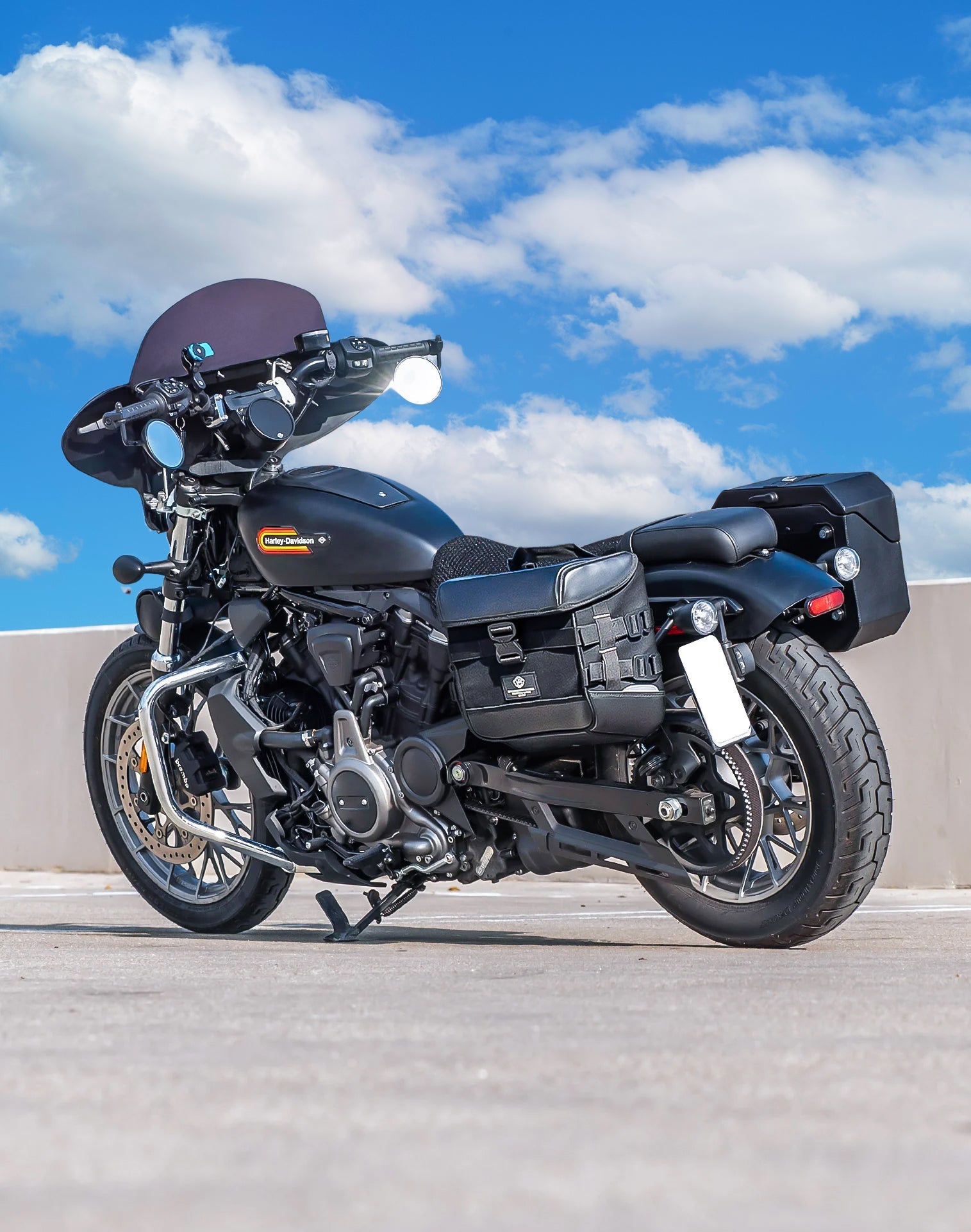 10L - Incognito Quick Mount Small Harley Sportster Nightster RH975/S Solo Alforja (Left Only)