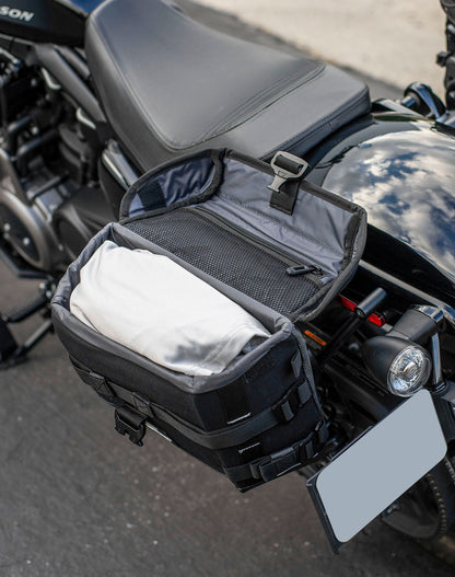 10L - Incognito Quick Mount Small Harley Sportster Nightster RH975/S Solo Alforja (Left Only)