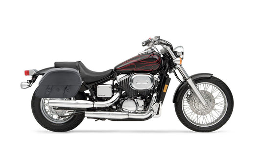 32L - Baelor Large Hard Mount Shock Cutout Honda Shadow 750 Spirit DC Alforjas