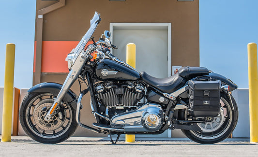 15L - Incognito Quick Mount Medium Harley Softail Fat Boy FLFB/S Solo Alforja (Left Only)