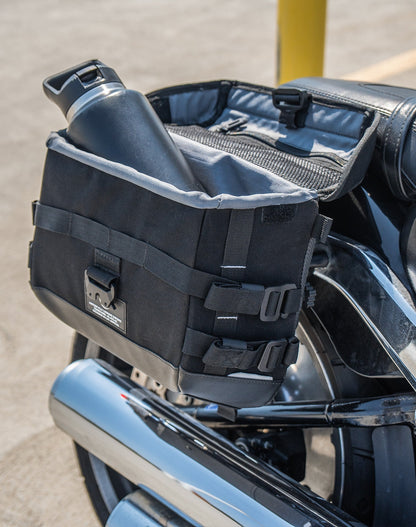 10L - Incognito Quick Mount Small Harley Softail Fat Boy FLFB/S Solo Alforja (Right Only)