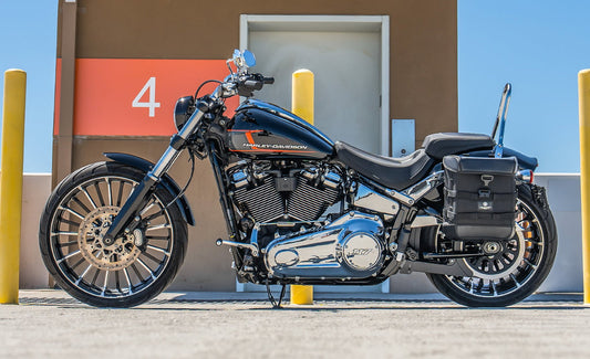 15L - Incognito Quick Mount Medium Harley Softail Breakout FXBR/S Solo Alforja (Left Only)