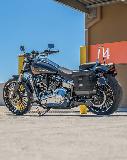 15L - Incognito Quick Mount Medium Harley Softail Breakout FXBR/S Solo Alforja (Left Only)