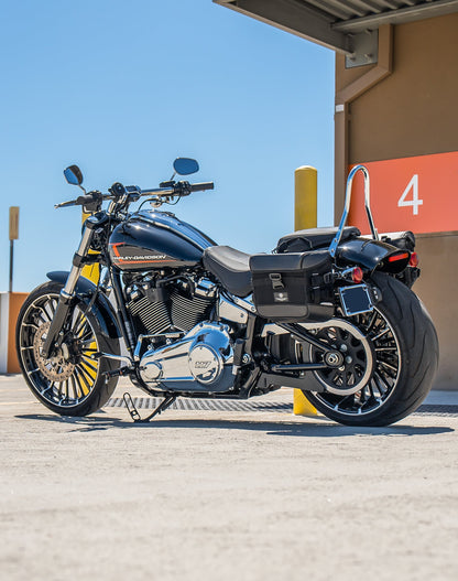 10L - Incognito Quick Mount Small Harley Softail Breakout FXBR/S Solo Alforja (Left Only)