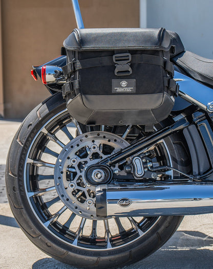 10L - Incognito Quick Mount Small Harley Softail Breakout FXBR/S Solo Alforja (Right Only)