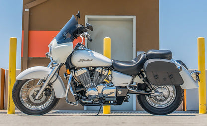 28L - Baelor Medium Quick Mount Honda Shadow 750 Aero Motocicleta Alforjas