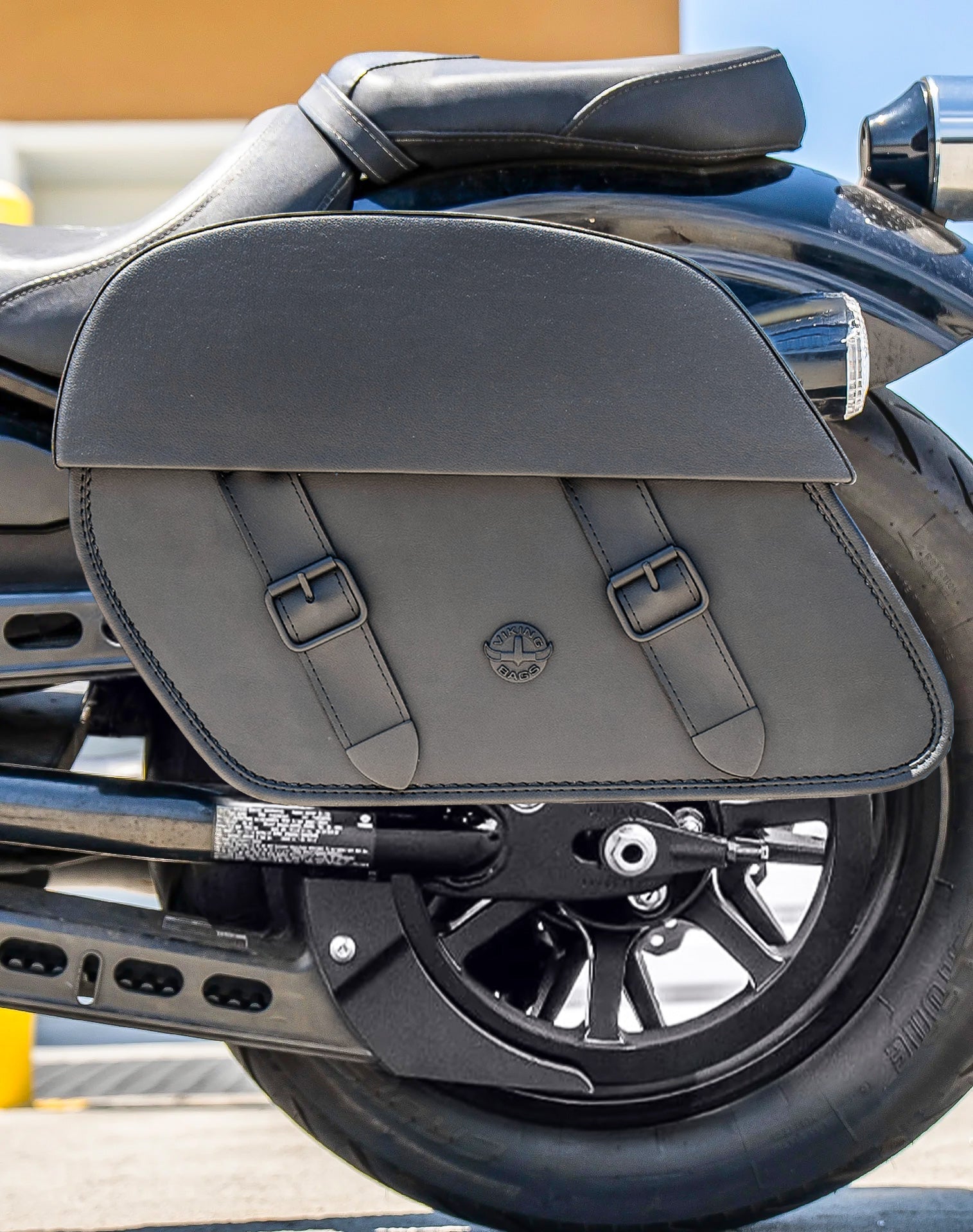 28L - Baelor Medium Quick Mount Yamaha Bolt Motocicleta Alforjas