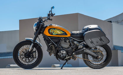 28L - Baelor Medium Quick Mount Ducati Scrambler (2014-17) Motocicleta Alforjas