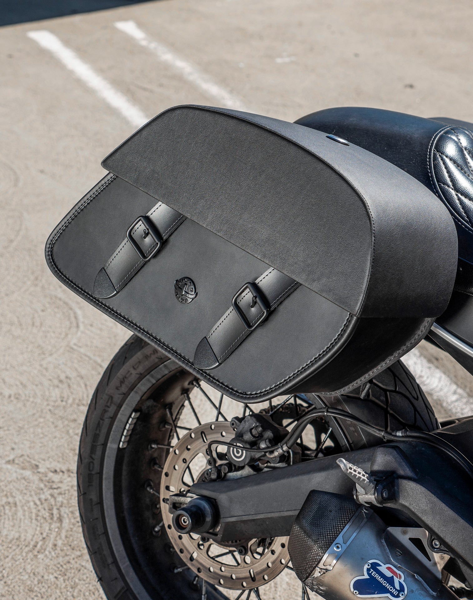 28L - Baelor Medium Quick Mount Ducati Scrambler (2014-17) Motocicleta Alforjas