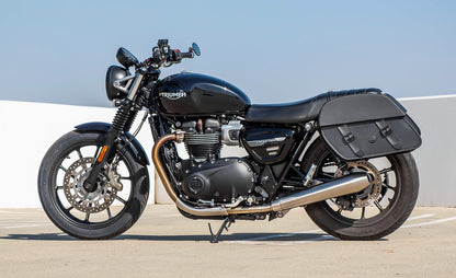 28L - Baelor Medium Quick Mount Triumph Street Twin 900 (2016-21) Motocicleta Alforjas