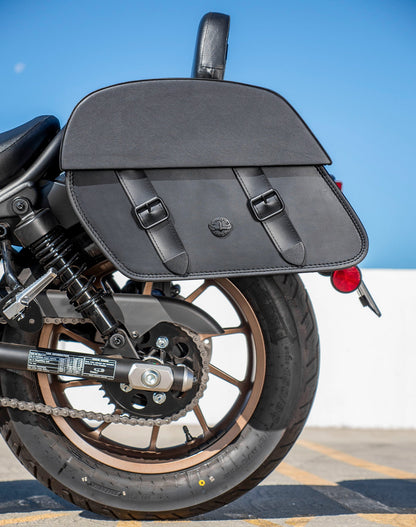 28L - Baelor Medium Quick Mount Honda Rebel 500 Motocicleta Alforjas