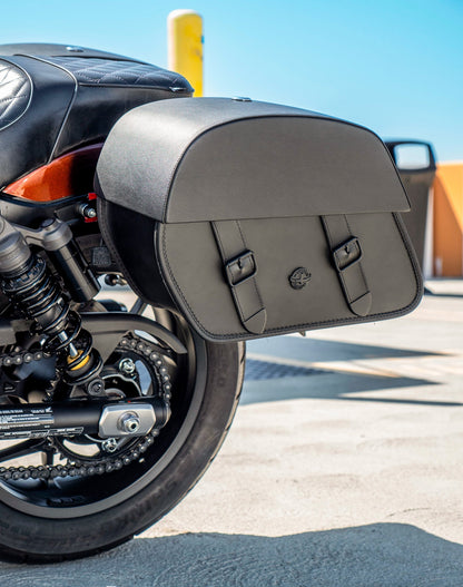 28L - Baelor Medium Quick Mount Honda Rebel 1100 Motocicleta Alforjas