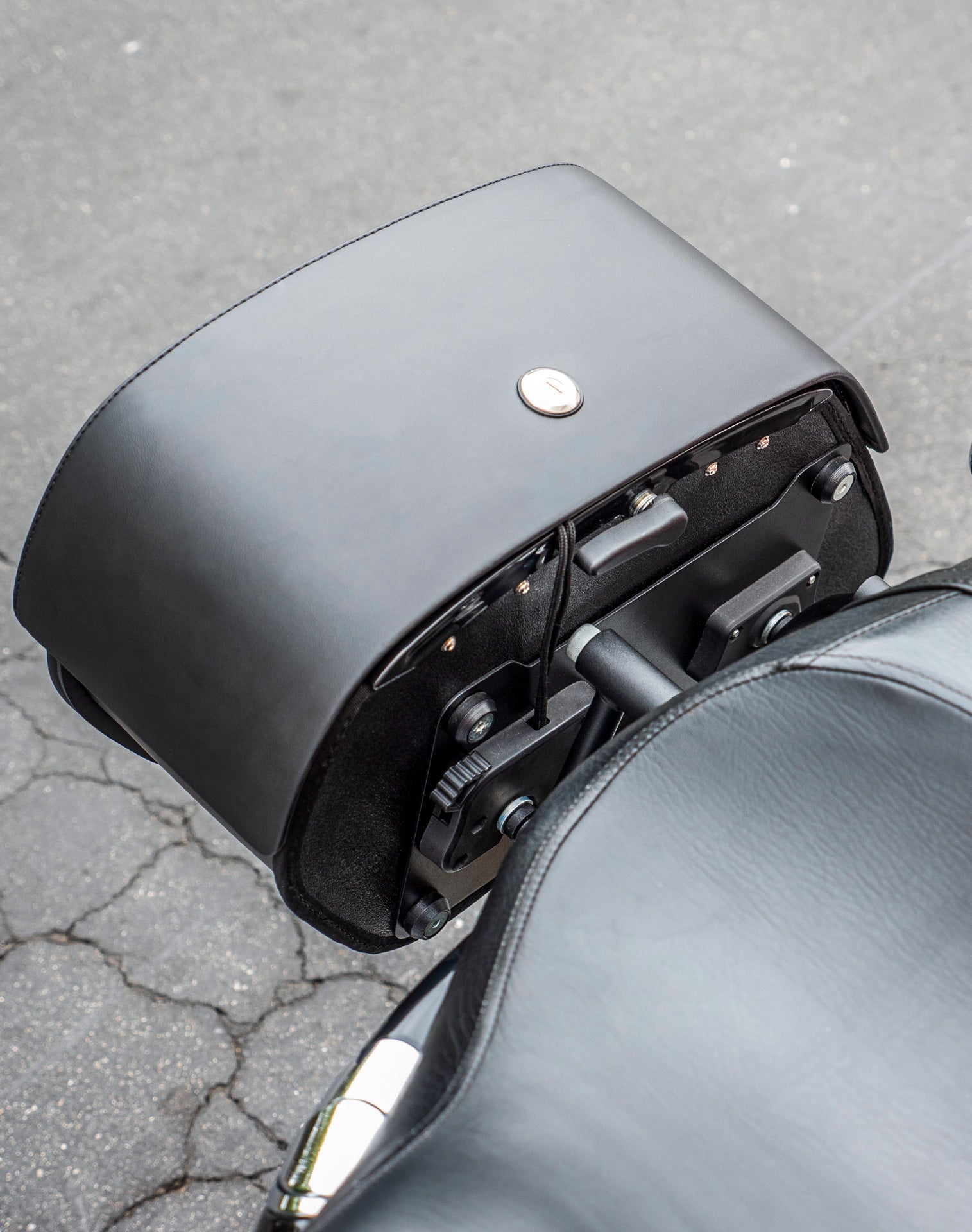 28L - Baelor Medium Quick Mount Motocicleta Alforjas para Harley Sportster 883 Low XL883L