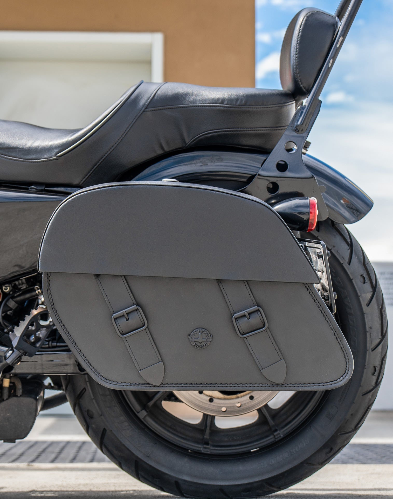 28L - Baelor Medium Quick Mount Motocicleta Alforjas para Harley Sportster 1200 Iron XL1200NS