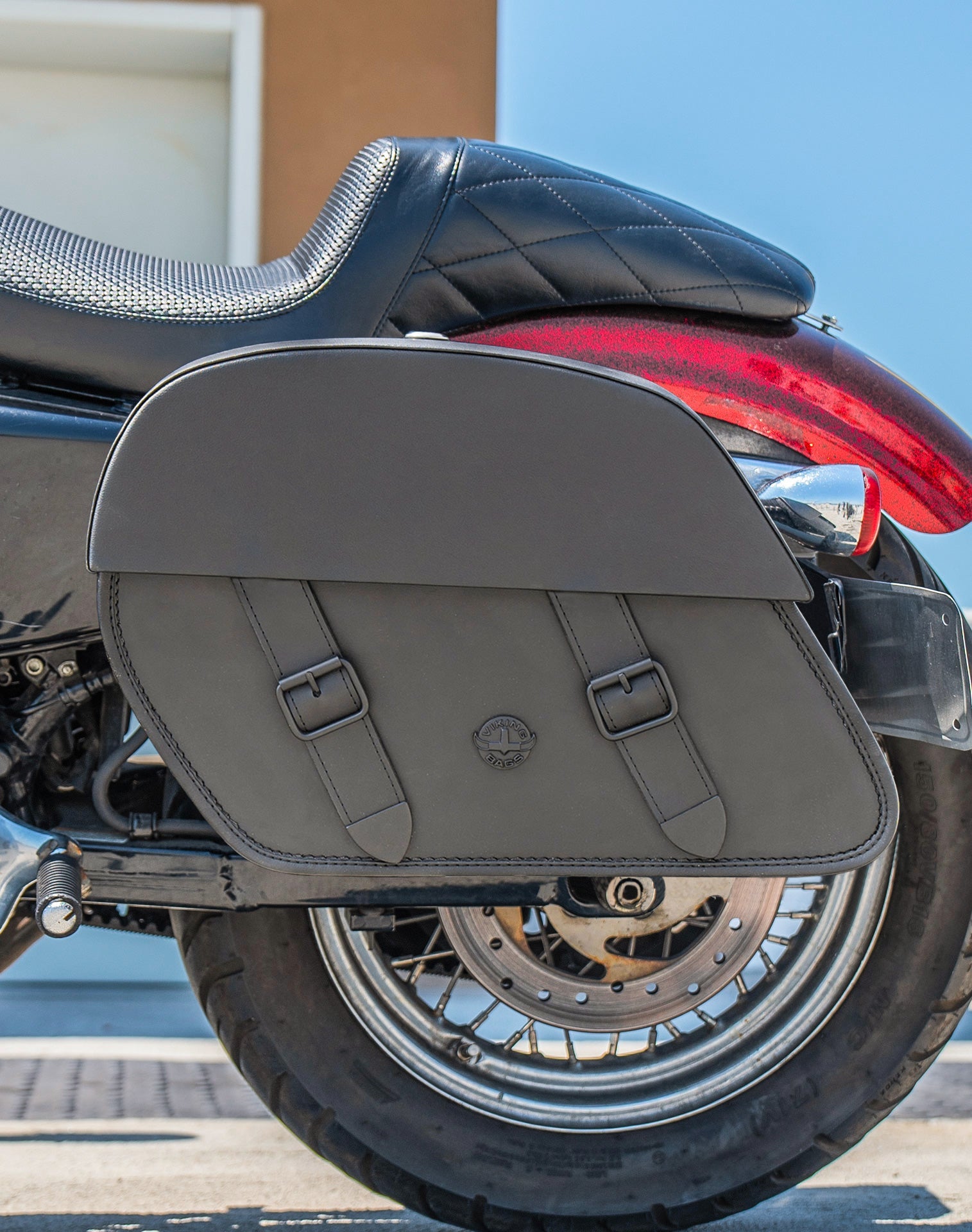 28L - Baelor Medium Quick Mount Motocicleta Alforjas para Harley Sportster Seventy Two XL1200V
